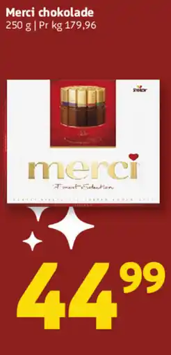 Løvbjerg Merci chokolade tilbud