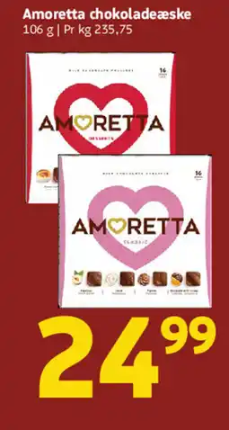 Løvbjerg Amoretta chokoladeæske tilbud