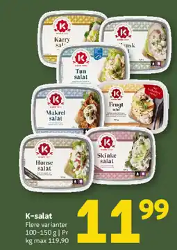 Løvbjerg K-salat tilbud