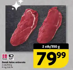 Løvbjerg Dansk kalve entrecote tilbud