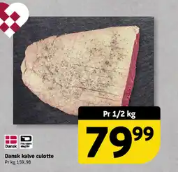 Løvbjerg Dansk kalve culotte tilbud