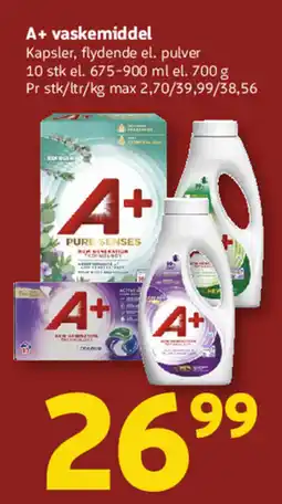 Løvbjerg A+ vaskemiddel tilbud