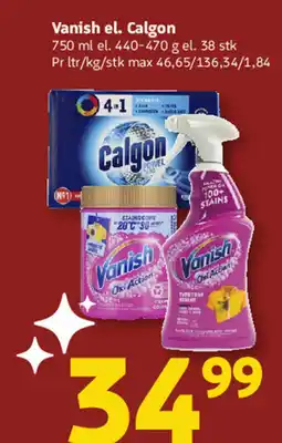 Løvbjerg Vanish el. calgon tilbud