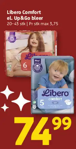 Løvbjerg Libero Comfort el. Up&Go bleer tilbud