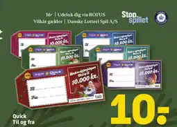 Løvbjerg Quick Til og fra tilbud