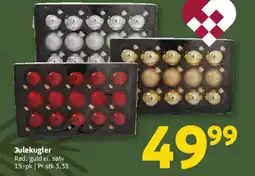 Løvbjerg Julekugler tilbud