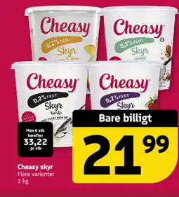 Løvbjerg Cheasy skyr tilbud