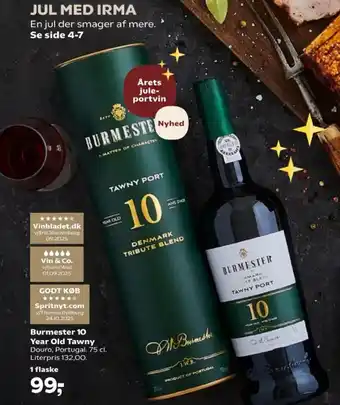 Burmester 10 Year Old Tawny