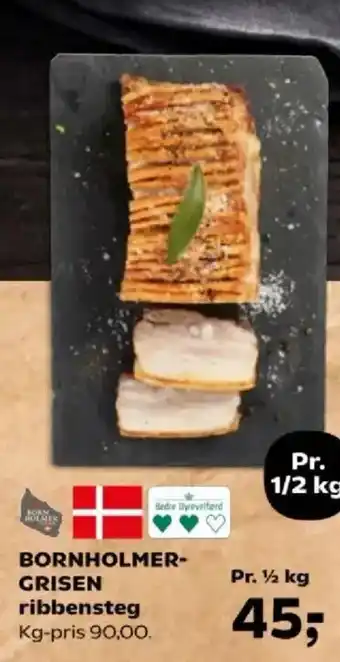 BORNHOLMER- GRISEN ribbensteg