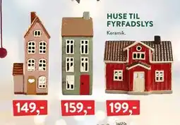 Plantorama HUSE TIL FYRFADSLYS tilbud