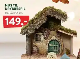 Plantorama HUS TIL KRYBBESPIL, DKK 149 tilbud