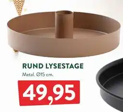 Plantorama RUND LYSESTAGE, DKK 49.95 tilbud