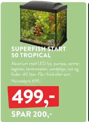 Plantorama SUPERFISH START 50 TROPICAL, DKK 499 tilbud
