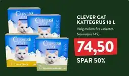 Plantorama CLEVER CAT KATTEGRUS 10 L, DKK 74.5 tilbud