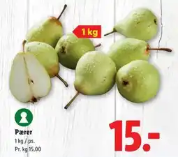 Lidl Pærer, DKK 15 tilbud
