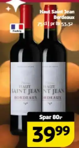 Løvbjerg Haut saint jean bordeaux tilbud