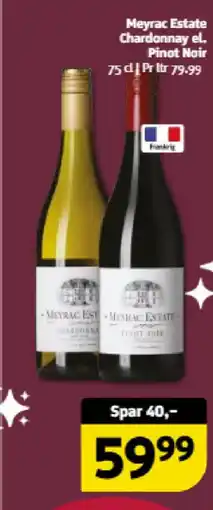Løvbjerg Meyrac Estate Chardonnay el. Pinot Noir tilbud