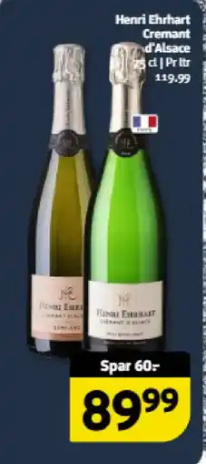 Løvbjerg He Cremant d'Alsace tilbud