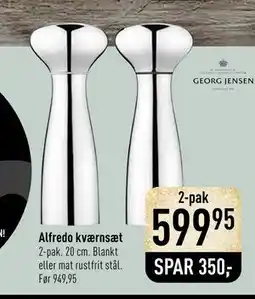 Imerco Alfredo kværnsæt, DKK 599.95 tilbud