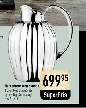 Bernadotte termokande, DKK 699.95