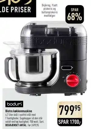Bistro køkkenmaskine, DKK 799.95
