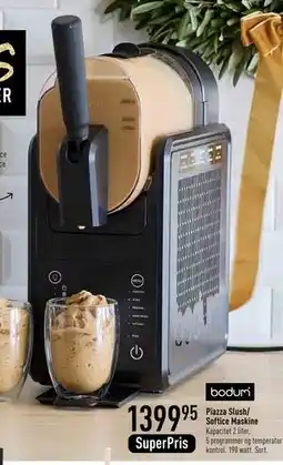 Imerco Piazza Slush/ Softice Maskine, DKK 1399.95 tilbud