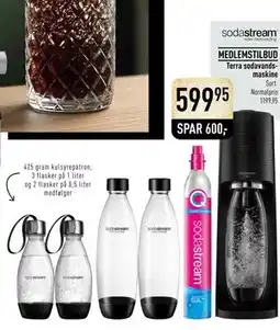 Imerco Terra sodavandsmaskine., Medlemspris tilbud