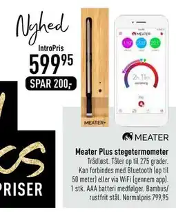 Imerco Meater Plus stegetermometer, DKK 599.95 tilbud