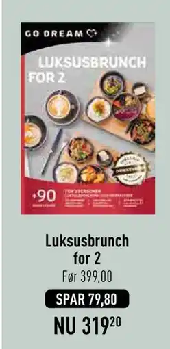 Imerco Luksusbrunch for 2, DKK 319.2 tilbud
