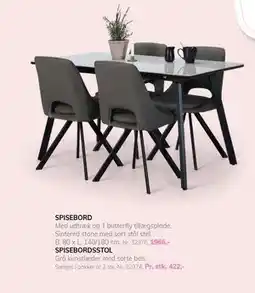 Daells Bolighus SPISEBORD, DKK 1966 tilbud