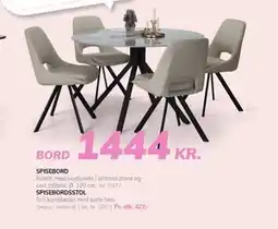 Daells Bolighus SPISEBORD, DKK 1444 tilbud