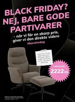 Daells Bolighus DREJESTOL LONDON MED FODSKAMMEL, DKK 2222 tilbud