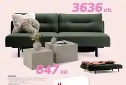 Daells Bolighus SOVESOFA, DKK 3636 tilbud