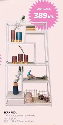 Daells Bolighus SKRÅ REOL, DKK 389 tilbud
