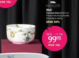 Kop & Kande Skål, DKK 99.95 tilbud