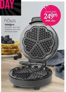 Kop & Kande Vaffeljern, DKK 249.95 tilbud