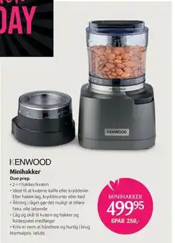 Kop & Kande Minihakker, DKK 499.95 tilbud