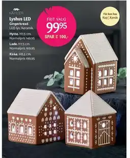 Kop & Kande Lyshus LED, DKK 99.95 tilbud
