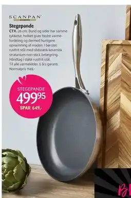 Kop & Kande Stegepande, DKK 499.95 tilbud