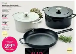 Kop & Kande Støbejernsgryder og -pander tilbud