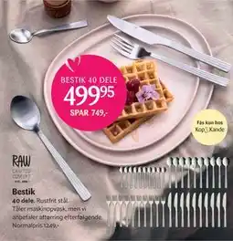 Kop & Kande Bestik, DKK 499.95 tilbud
