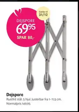 Kop & Kande Dejspore, DKK 69.95 tilbud