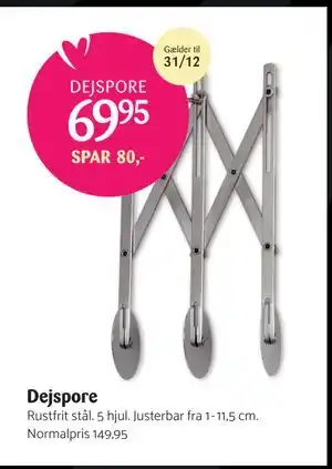 Kop & Kande Dejspore, DKK 69.95 tilbud
