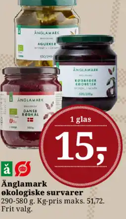 Dagli'Brugsen Änglamark økologiske survarer tilbud