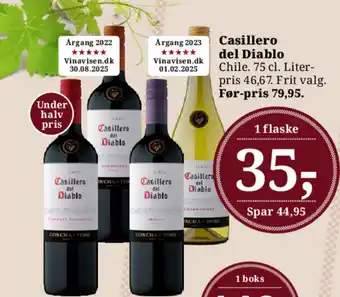 Dagli'Brugsen Casillero del Diablo tilbud