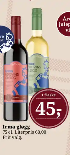 Dagli'Brugsen Irma gløgg tilbud