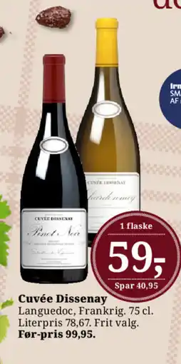 Dagli'Brugsen Cuvée Dissenay tilbud