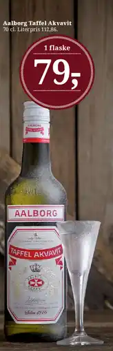 Dagli'Brugsen Aalborg Taffel Akvavit tilbud