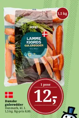 Dagli'Brugsen Danske gulerødder tilbud