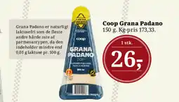 Dagli'Brugsen Coop Grana Padano tilbud